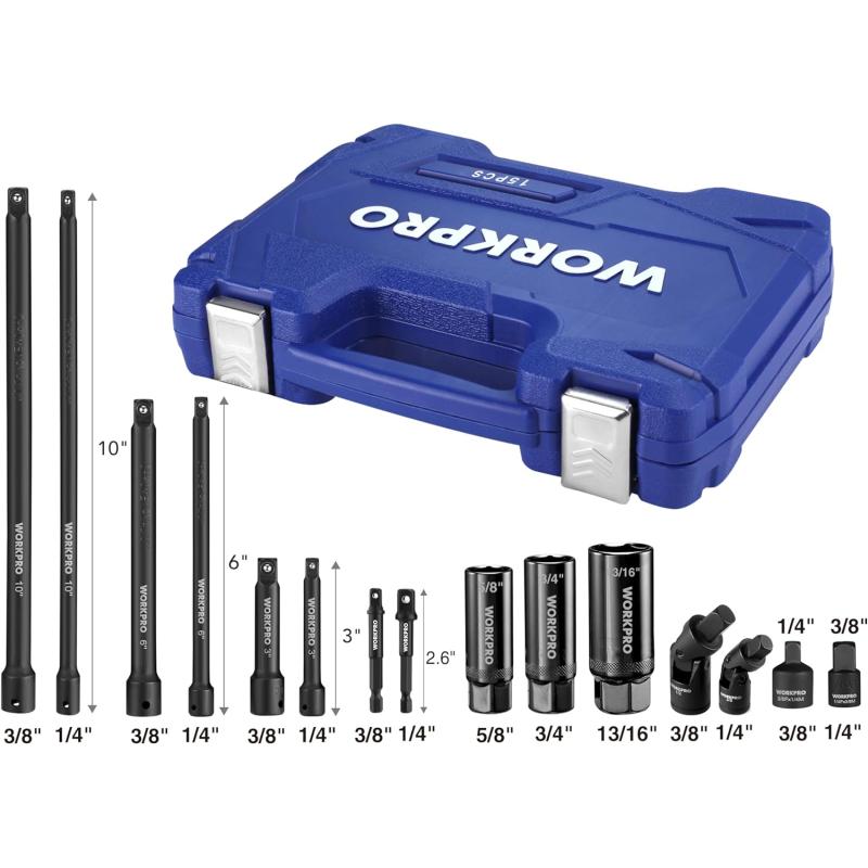 WORKPRO 15-piece Tool Accessory Set(WORKPRO 15-piece Tool